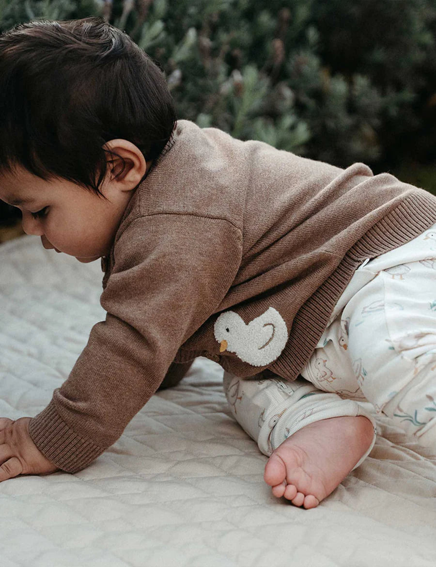 Purebaby - Goose Chenille Cardigan