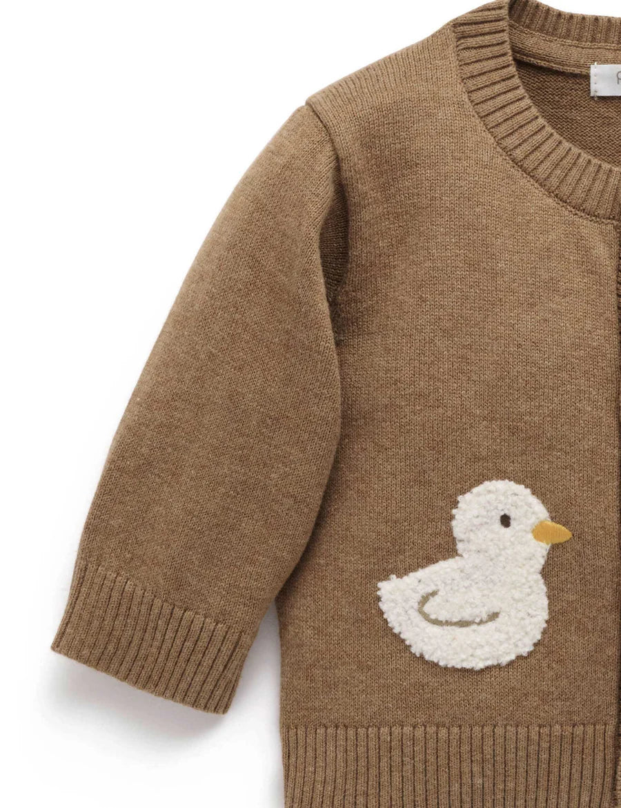 Purebaby - Goose Chenille Cardigan