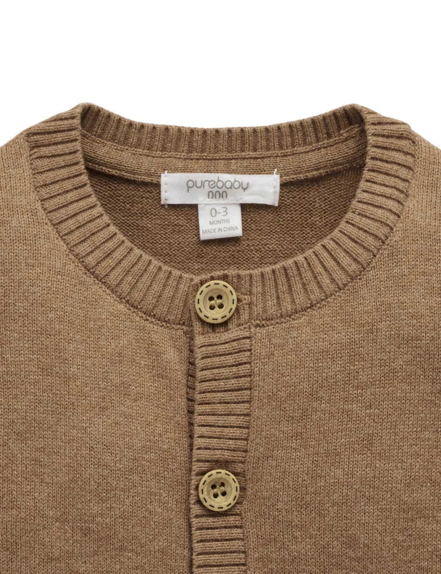 Purebaby - Goose Chenille Cardigan
