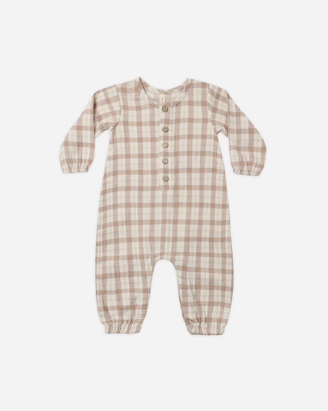 Quincy Mae - Woven Jumpsuit - Rustic Plaid