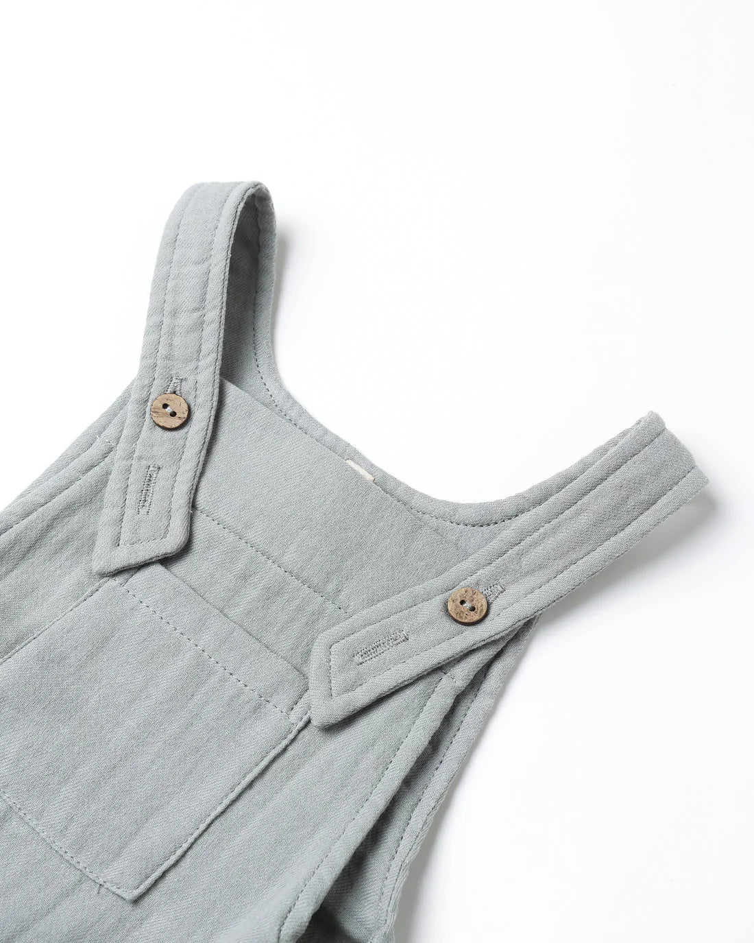 Quincy Mae - Baby Overall - Steel Blue