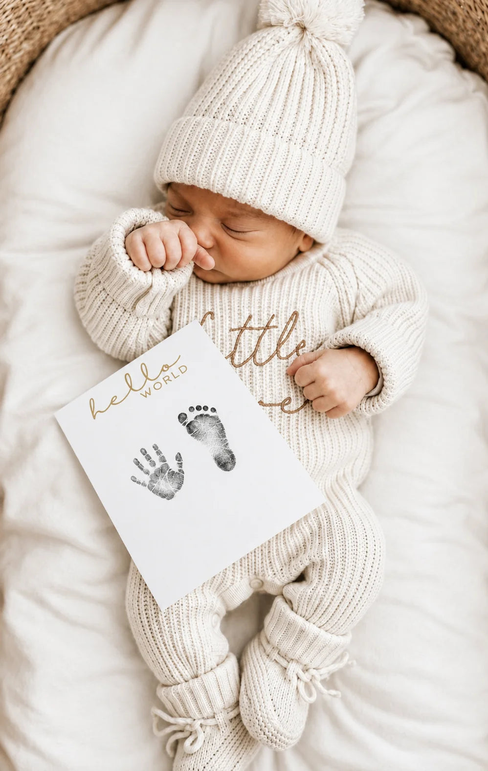 Petite + Co - Inkless Baby Prints - Hand & footprint Keepsake