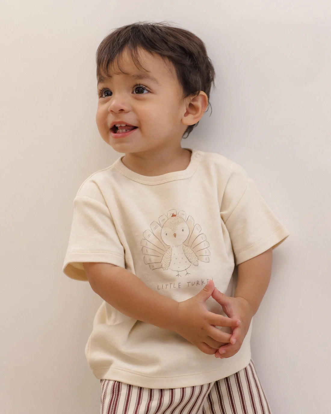 Quincy Mae - Boxy Tee - Little Turkey