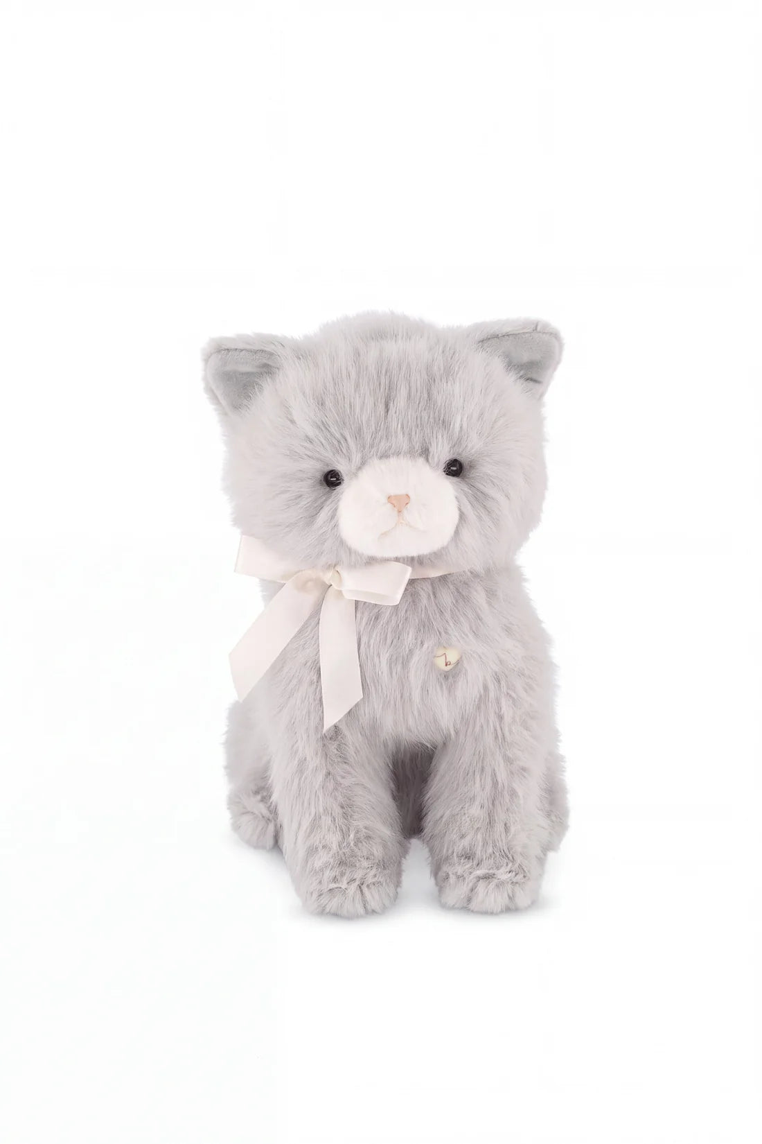Jamie Kay Snuggle Bunnies - Moon the Kitty - Soft Grey