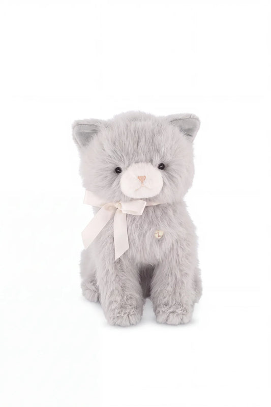 Jamie Kay Snuggle Bunnies - Moon the Kitty - Soft Grey