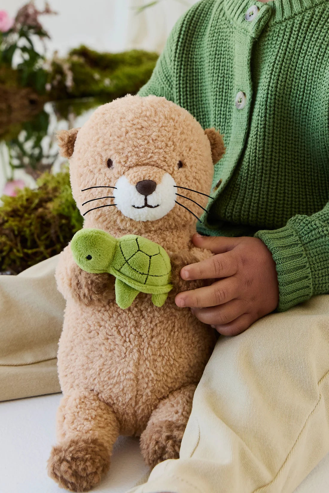 Jamie Kay Snuggle Bunnies - Ollie the Otter - Cocoa