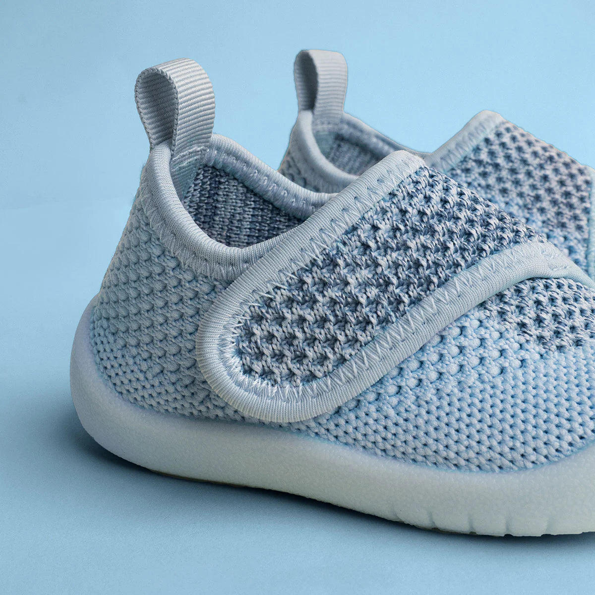 Duckies - Velcro - Sky Blue