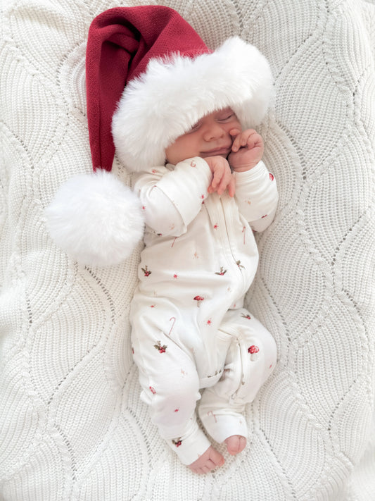 Elke & Indigo - Organic Cotton Growsuit - Christmas Woodland