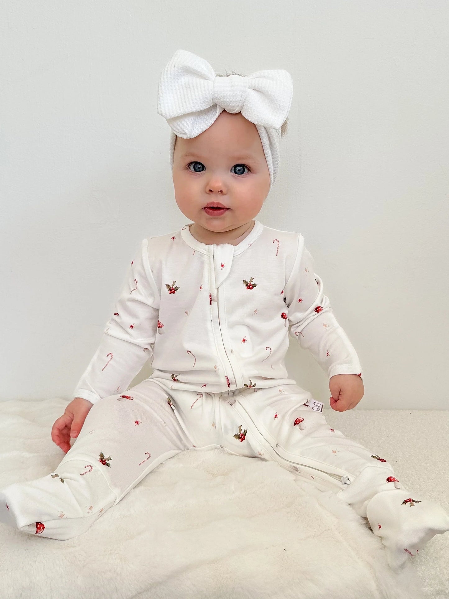 Elke & Indigo - Organic Cotton Growsuit - Christmas Woodland