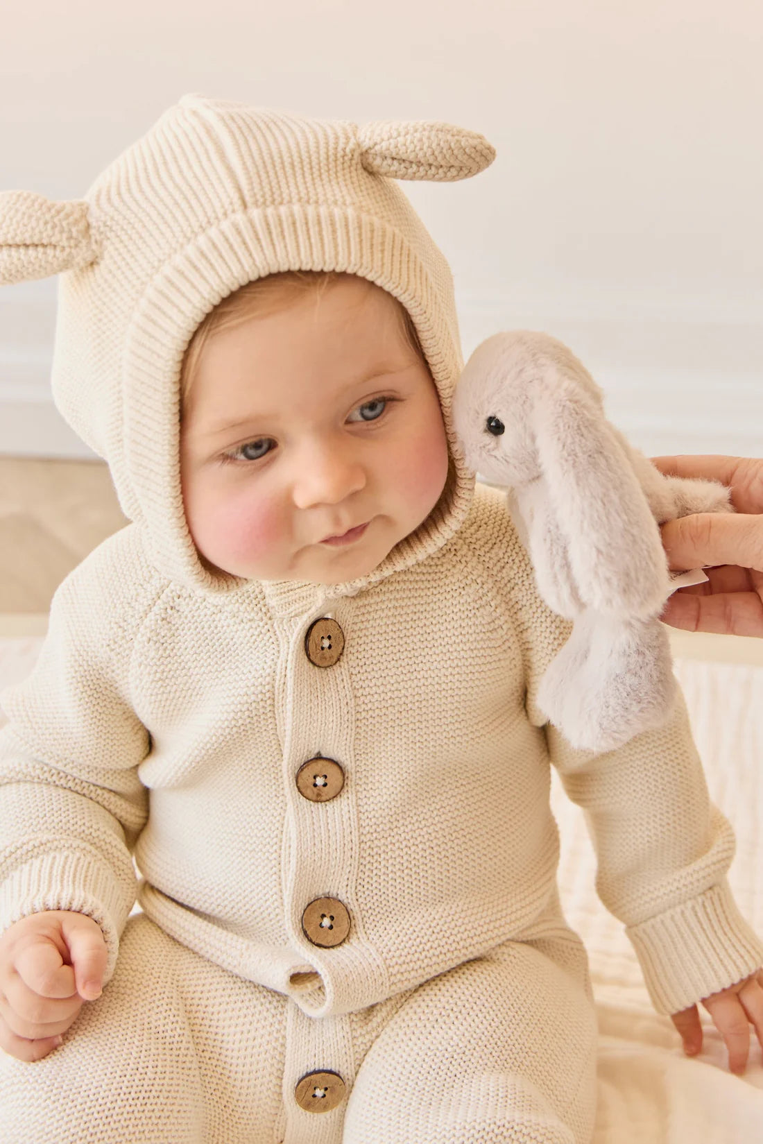 Jamie Kay Snuggle Bunnies - Little Penelope - Beige
