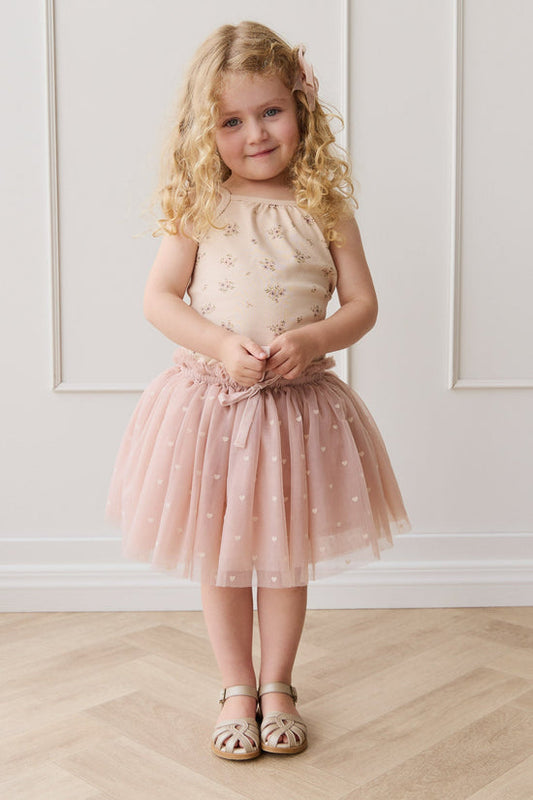 Jamie Kay - Lottie Skirt - Petite Heart Rose Smoke
