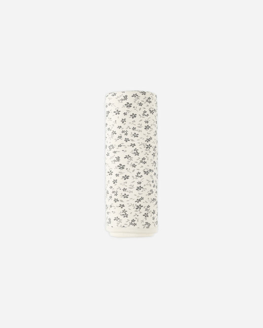 Quincy Mae - Swaddle - Blue Floral
