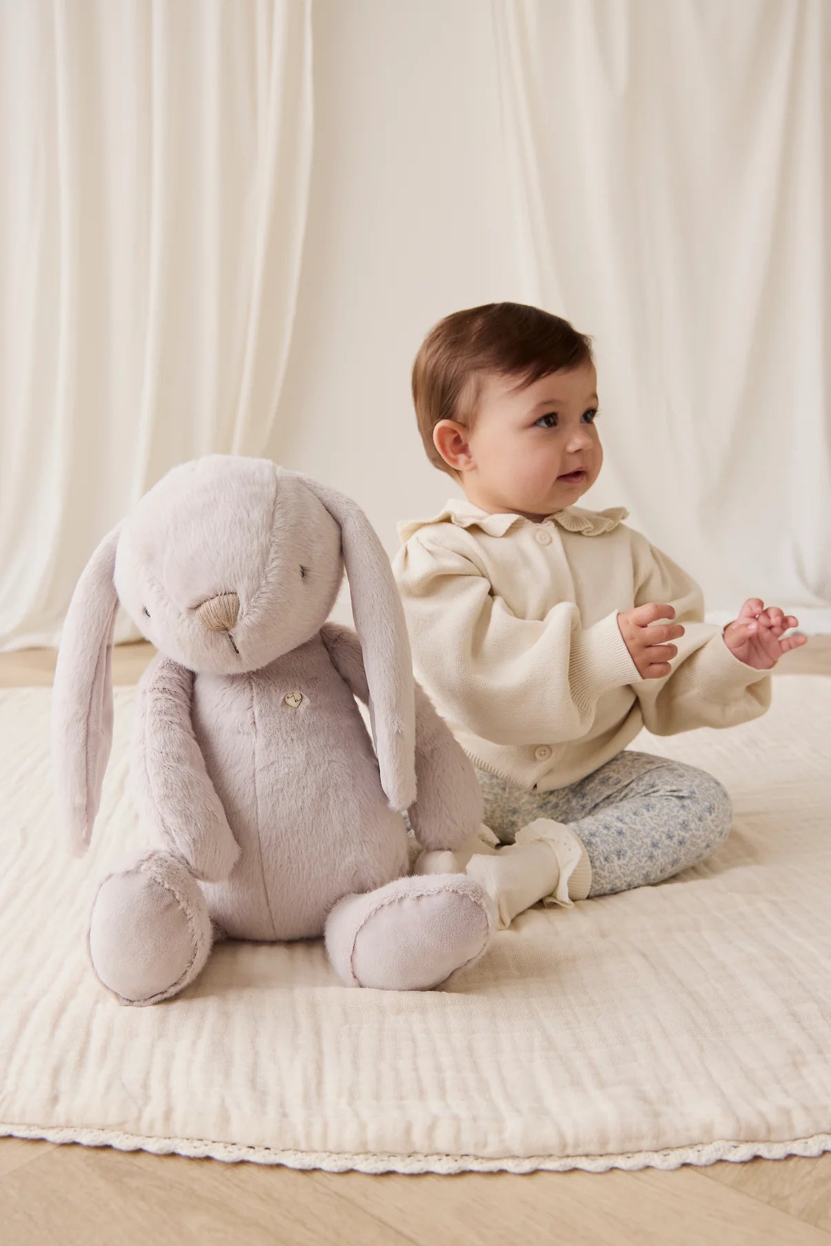 Jamie Kay Snuggle Bunnies - Penelope - Beige - 45CM