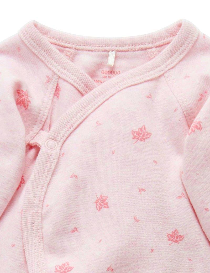Purebaby - Premi Crossover Long Sleeve Growsuit