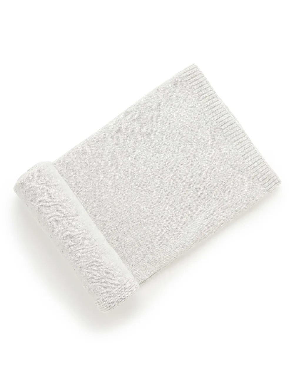 Purebaby - Essentials Blanket - Pale Grey Melange
