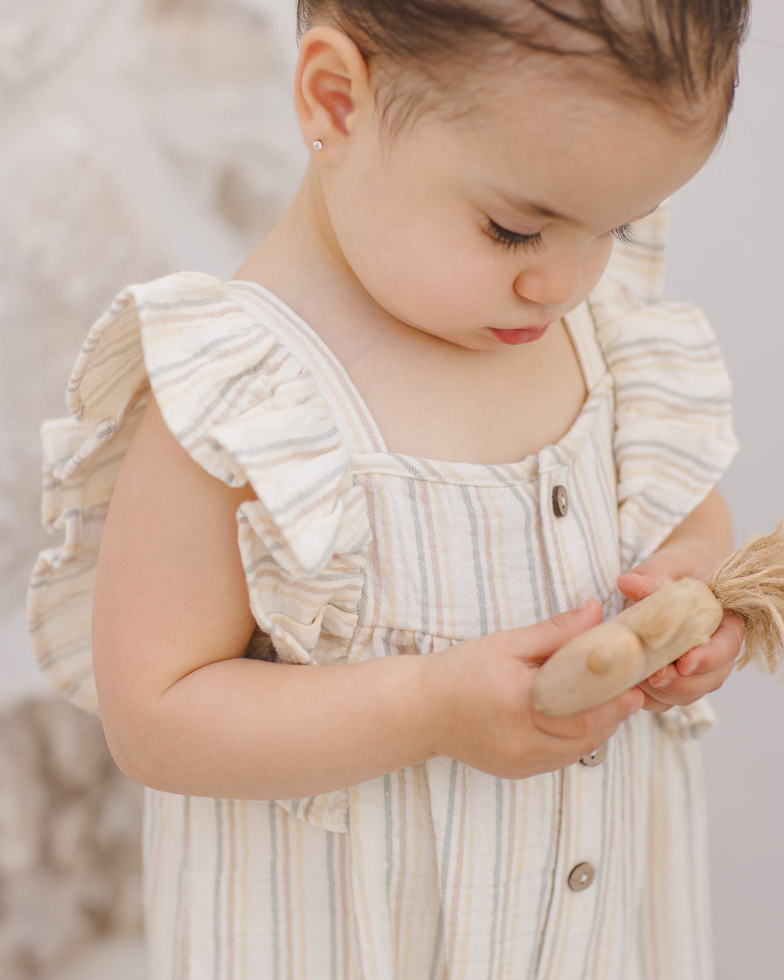 Quincy Mae - Nova Romper - Summer Stripe