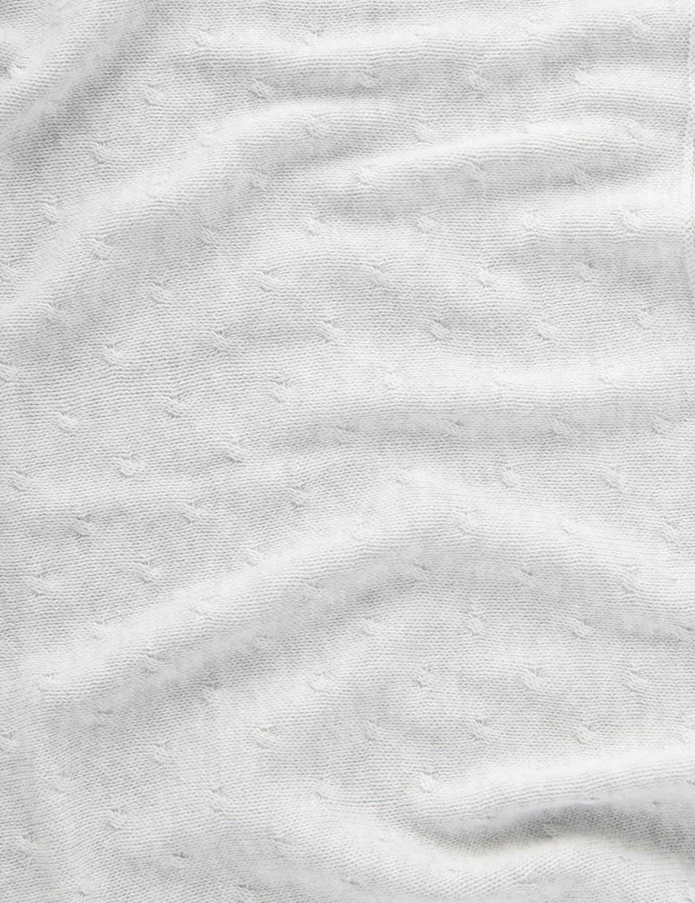 Purebaby - Essentials Blanket - Pale Grey Melange