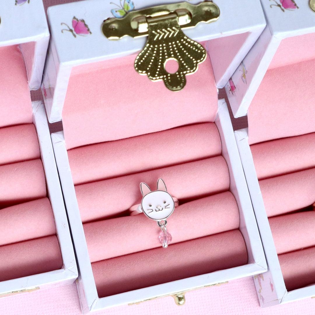 Lauren Hinkley - Tea Party Bunny Ring In Bunny Box