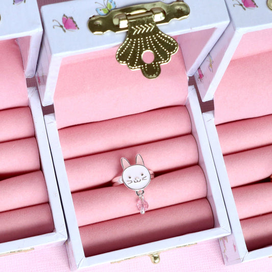 Lauren Hinkley - Tea Party Bunny Ring In Bunny Box