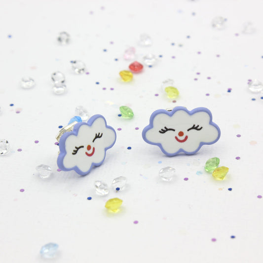 Lauren Hinkley - Smile Cloud Clip-On Earring