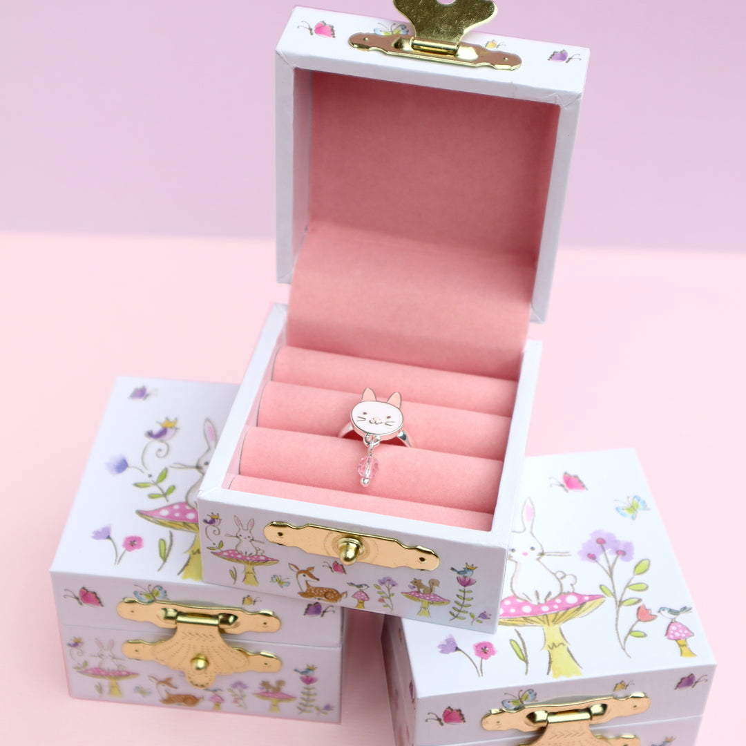 Lauren Hinkley - Tea Party Bunny Ring In Bunny Box