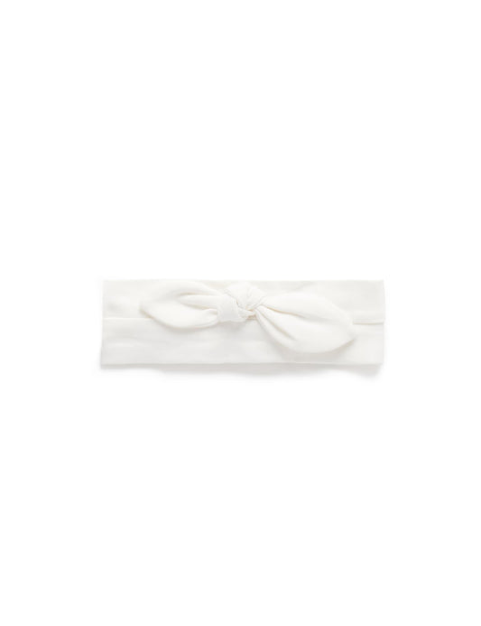 Purebaby - Knot Headband - Vanilla